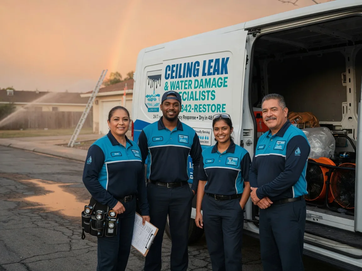 Ceiling Leak Cleanup company in Fairmount City, PA