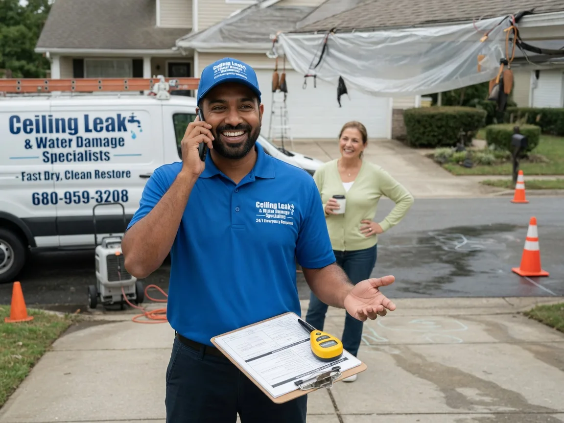 Ceiling Leak Cleanup Fairmount City, PA FAQs